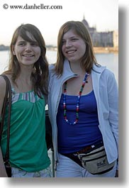 brunette, budapest, emotions, europe, for, girls, hair, hungary, people, posing, smiles, vertical, womens, photograph