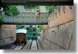 budapest, europe, furnicular, horizontal, hungary, tracks, train tracks, transportation, photograph