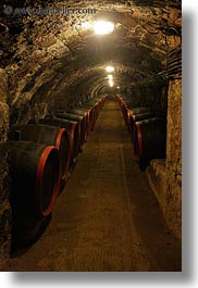 barrels, caves, europe, hungary, rakoczi wine cellar, slow exposure, tarcal, vertical, photograph