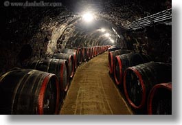barrels, caves, europe, horizontal, hungary, long exposure, rakoczi wine cellar, tarcal, photograph