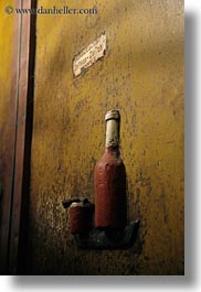 bottles, carvings, europe, hungary, rakoczi wine cellar, tarcal, vertical, wines, woods, photograph