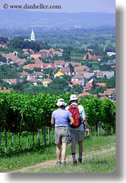images/Europe/Hungary/TokajHills/Hikers/hiking-w-town-overlook-3.jpg