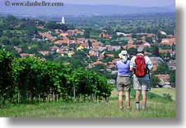 images/Europe/Hungary/TokajHills/Hikers/hiking-w-town-overlook-4.jpg