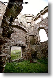 castles, clifden, connaught, connemara, europe, ireland, irish, mayo county, slow exposure, vertical, western ireland, photograph