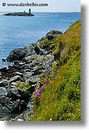 connaught, connemara, europe, houses, inishbofin, ireland, irish, lights, mayo county, vertical, western ireland, photograph