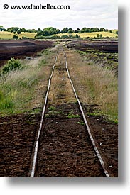 bog, connaught, connemara, europe, ireland, irish, landscapes, mayo county, tracks, trains, vertical, western ireland, photograph