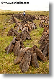 connaught, connemara, europe, ireland, irish, landscapes, mayo county, peat, vertical, western ireland, photograph