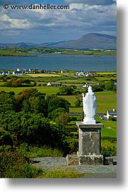 connaught, connemara, county, europe, ireland, irish, mayo, mayo county, statues, vertical, western ireland, photograph