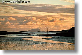 clouds, connaught, connemara, europe, horizontal, ireland, irish, mayo, mayo county, sunsets, western ireland, photograph