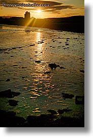 connaught, connemara, europe, ireland, irish, mayo, mayo county, shores, sunsets, vertical, western ireland, photograph