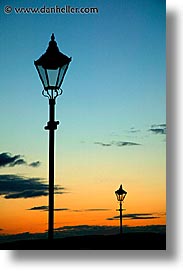 connaught, connemara, europe, ireland, irish, lamps, mayo, mayo county, sunsets, vertical, western ireland, photograph