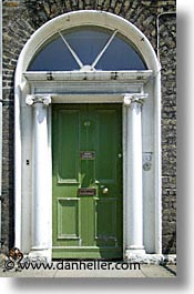 capital, cities, doors, doors & windows, dublin, eastern ireland, europe, green, ireland, irish, leinster, vertical, photograph