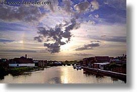 carrick on suir, cork county, europe, horizontal, ireland, irish, munster, rivers, sunsets, photograph