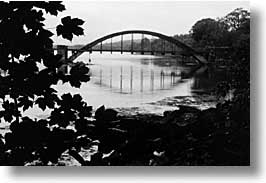 black and white, bridge, cork county, dingle, dingle penninsula, europe, horizontal, ireland, munster, mystic, photograph