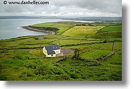 cork county, europe, horizontal, houses, ireland, irish, iveragh, kerry, kerry penninsula, munster, ring of kerry, waterford county, western ireland, yellow, photograph