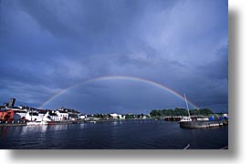 athlone, county shannon, europe, horizontal, ireland, irish, rainbow, shannon, shannon river, photograph