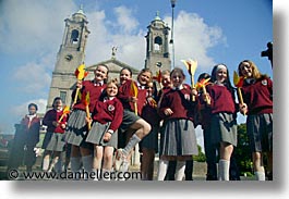 athlone, county shannon, dublin, europe, horizontal, ireland, irish, schoolgirls, shannon, shannon river, photograph