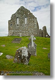 clonmacnois, county shannon, europe, graves, ireland, irish, shannon, shannon river, vertical, photograph