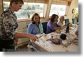 boats, europe, foods, horizontal, ireland, irish, people, river barge, shannon princess, shannon princess ii, water vessel, photograph