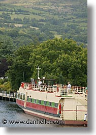boats, europe, ireland, irish, killaloe, river barge, shannon princess, shannon princess ii, vertical, water vessel, photograph