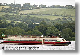 boats, derg, europe, horizontal, ireland, irish, lough derg, river barge, shannon princess, shannon princess ii, water vessel, photograph