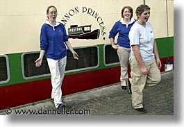 boats, crew, europe, horizontal, ireland, irish, people, river barge, shannon princess, shannon princess ii, water vessel, photograph