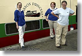 boats, crew, europe, horizontal, ireland, irish, people, river barge, shannon princess, shannon princess ii, water vessel, photograph