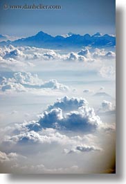 aerials, clouds, europe, italy, vertical, photograph