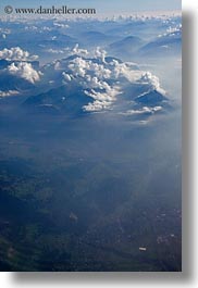 aerials, clouds, europe, italy, vertical, photograph