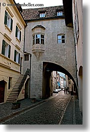 alleys arches, arches, bolzano, dolomites, europe, italy, vertical, photograph