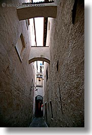 alleys arches, arches, bolzano, dolomites, europe, italy, vertical, photograph