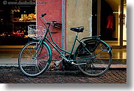 bicycles, bolzano, dolomites, europe, horizontal, italy, photograph