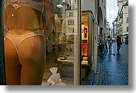 bolzano, dolomites, europe, horizontal, italy, mannequins, stores, windows, photograph