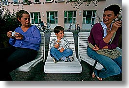 bolzano, dolomites, eating, europe, horizontal, ice cream, italy, people, photograph