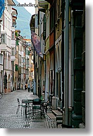 bolzano, dolomites, empty, europe, italy, streets, vertical, photograph