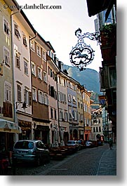 bolzano, dolomites, empty, europe, italy, streets, vertical, photograph