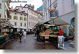 bolzano, dolomites, europe, horizontal, italy, pedestrians, streets, photograph