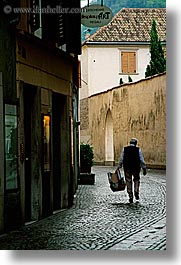 bolzano, dolomites, europe, italy, pedestrians, streets, vertical, photograph