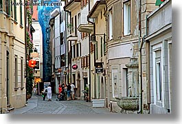 bolzano, dolomites, europe, horizontal, italy, pedestrians, streets, photograph