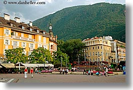 bolzano, dolomites, europe, horizontal, italy, piazza, streets, walther, photograph