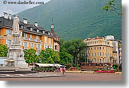 bolzano, dolomites, europe, horizontal, italy, piazza, streets, walther, photograph