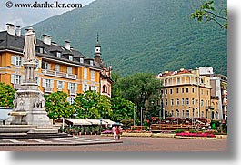 bolzano, dolomites, europe, horizontal, italy, piazza, streets, walther, photograph