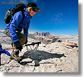 alto adige, bolzano group, climbing, dolomites, europe, italy, john linda hutchins, lindas, mountains, square format, photograph