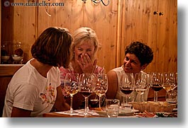 alto adige, cortina group, dolomites, europe, giggling, girls, horizontal, italy, sally radke, photograph