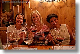 alto adige, cortina group, dolomites, europe, horizontal, italy, sally radke, toasting, womens, photograph