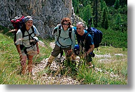 alto adige, cortina group, dolomites, europe, gusela, horizontal, italy, mountains, senior, photograph