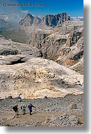 alto adige, dolomites, europe, hiking, italy, latemar, vertical, photograph