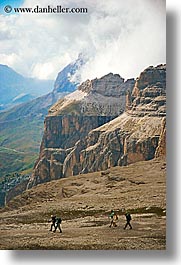 alto adige, dolomites, europe, hiking, italy, latemar, vertical, photograph