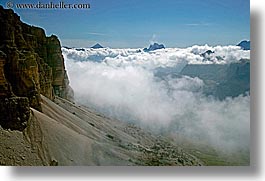 alto adige, clouds, dolomites, europe, horizontal, italy, latemar, rim, photograph