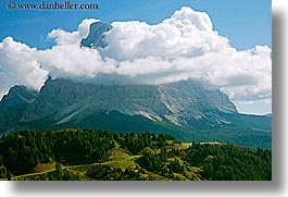 alto adige, dolomites, europe, horizontal, italy, mont pelmo, photograph